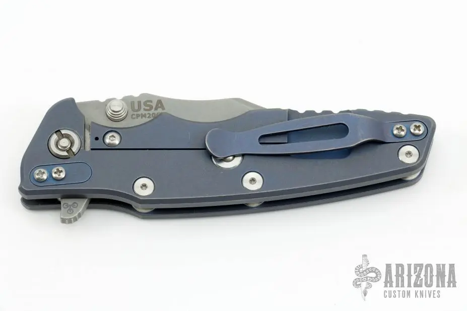 Eklipse 3.5" Bowie - Tri-Way Pivot Battle Blue 5 Eklipse 3.5" Bowie - Tri-Way Pivot Battle Blue - Image 3