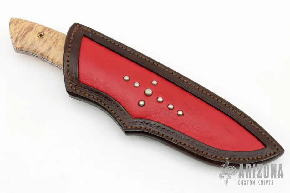 Damascus Drop Point Hunter 6 Damascus Drop Point Hunter - Image 4