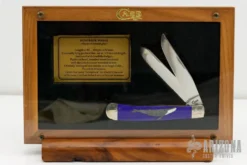 1994 Humpback Whale Trapper Knife - Blue Lapis #289of500 -Knife Promotional Store 1676652905 4906