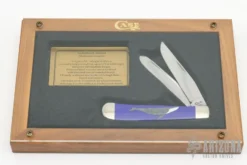 1994 Humpback Whale Trapper Knife - Blue Lapis #289of500