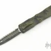 227-3OCS Dirac Delta D/E SS Olive Camo Full Serrated
