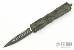 227-3OCS Dirac Delta D/E SS Olive Camo Full Serrated