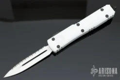 122-3STD - Ultratech D/E STD Deep Engraved White Full Serrated