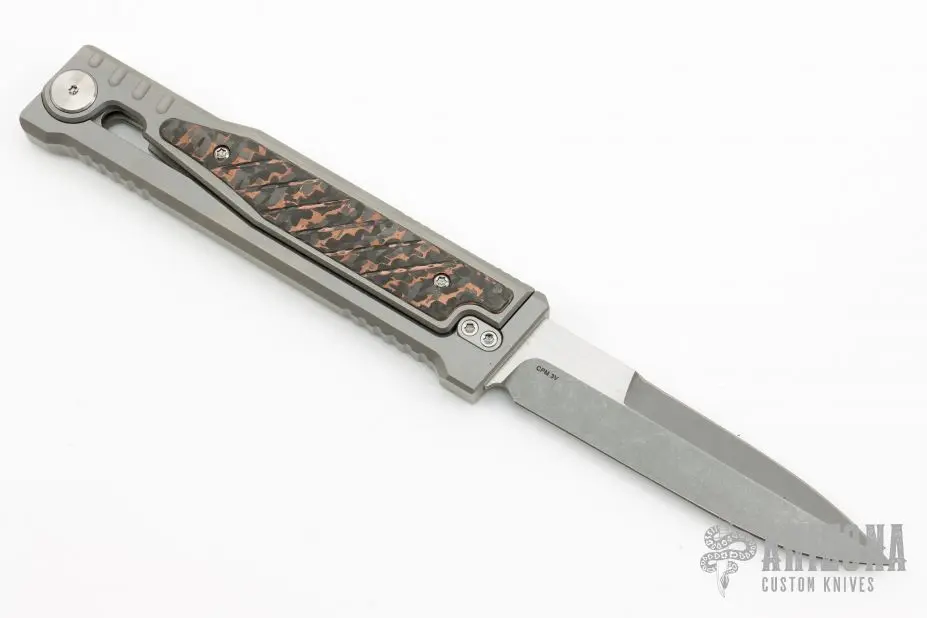 EXO Gravity Knife - Snakeskin Copper 4 EXO Gravity Knife - Snakeskin Copper - Image 2