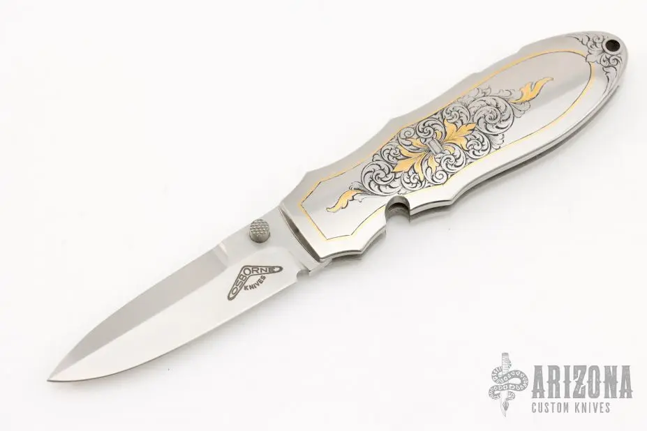 Engraved Lockback #001 3 Engraved Lockback #001