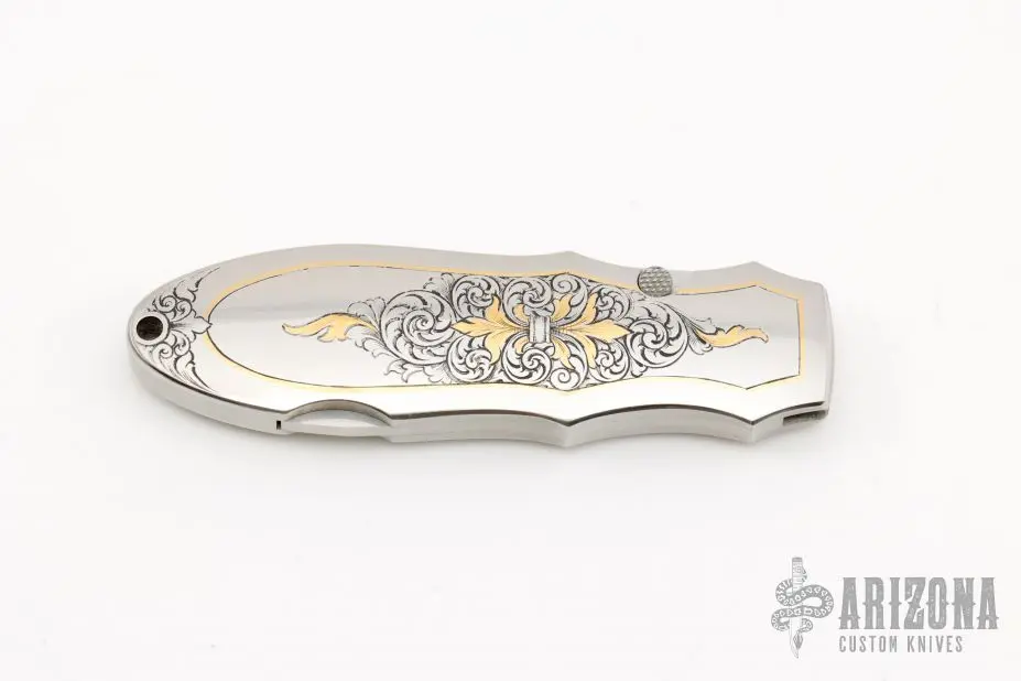 Engraved Lockback #001 6 Engraved Lockback #001 - Image 4