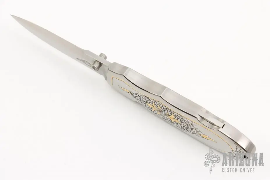 Engraved Lockback #001 5 Engraved Lockback #001 - Image 3