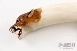 Carved Stag Bowie 7 Carved Stag Bowie -Knife Promotional Store 19190509 16531