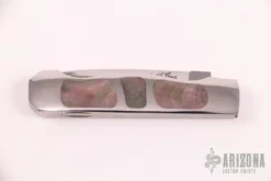 Black Lip Pearl Interframe Lockback 8 Black Lip Pearl Interframe Lockback -Knife Promotional Store 19190715 23889