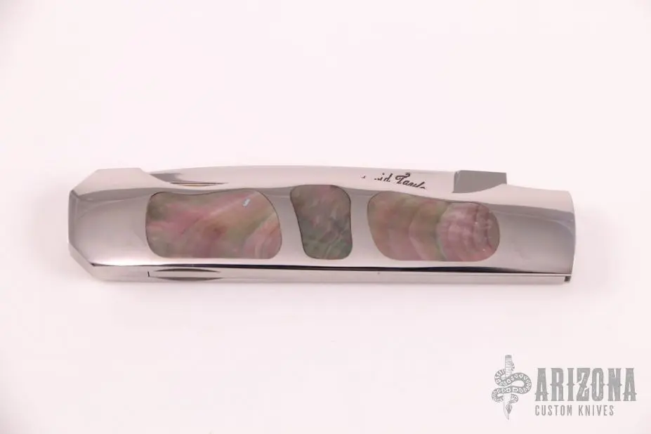 Black Lip Pearl Interframe Lockback 5 Black Lip Pearl Interframe Lockback - Image 3