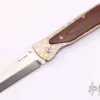 Tanto Linerlock - Brown Linen Micarta 1 Tanto Linerlock - Brown Linen Micarta -Knife Promotional Store 20200728 27866